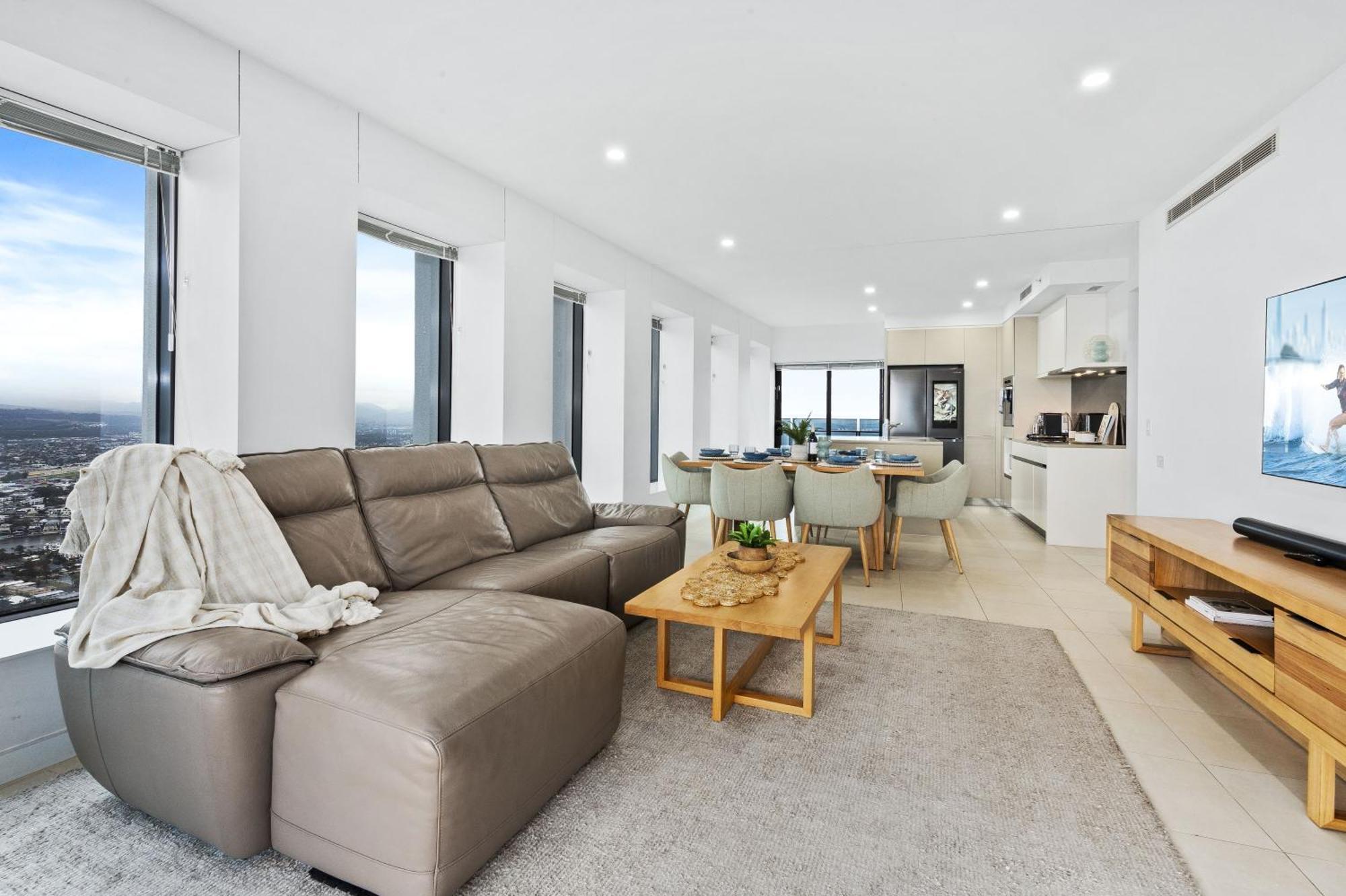 2 & 3 Bedroom Ocean View Apartments At Soul Surfers Paradise - Q Stay Gold Coast Exterior foto