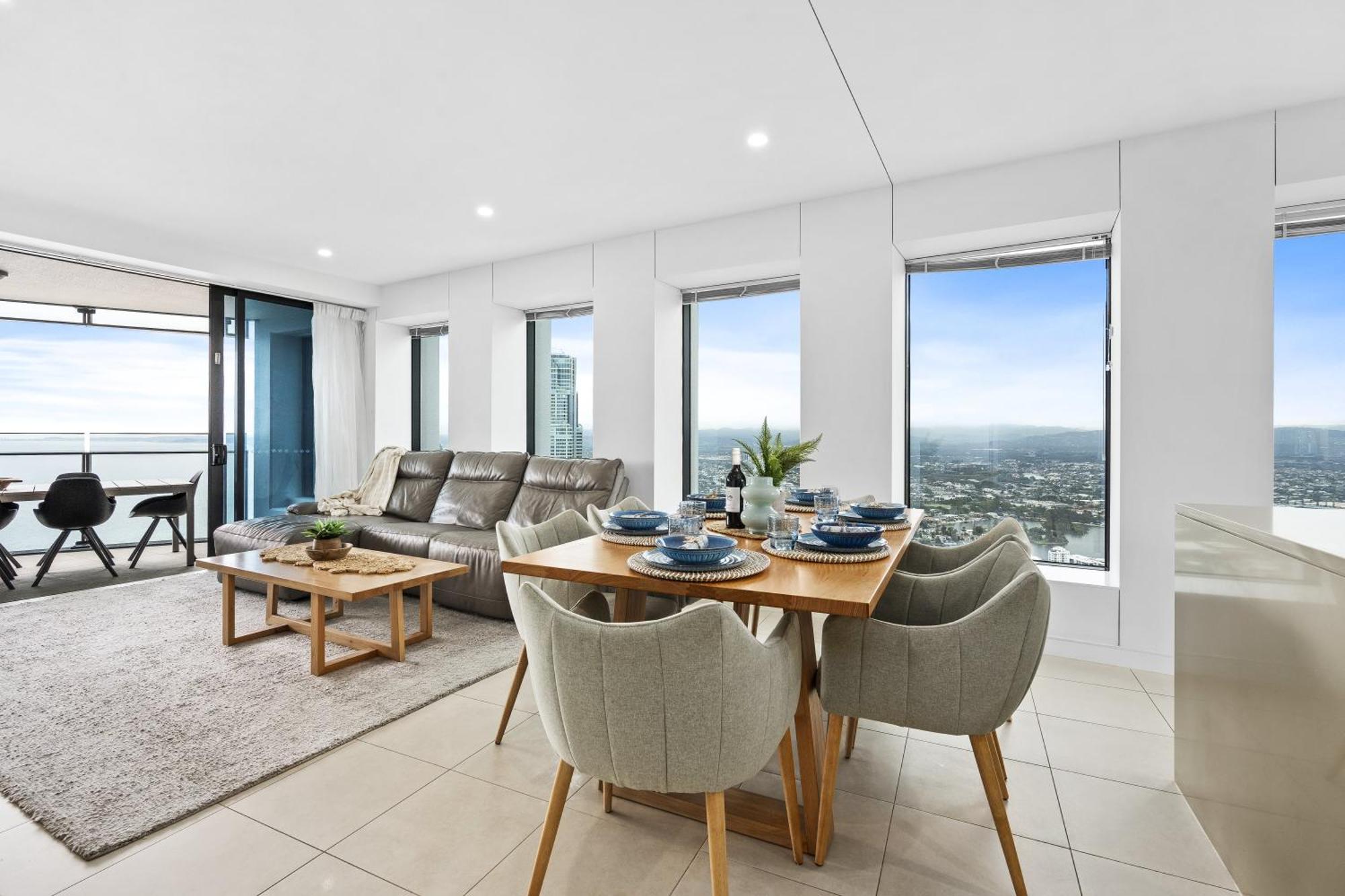 2 & 3 Bedroom Ocean View Apartments At Soul Surfers Paradise - Q Stay Gold Coast Exterior foto